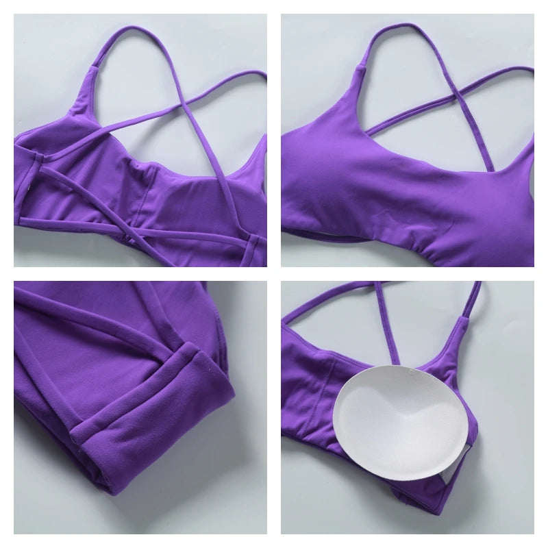 Super Soft Fabric Sexy Sports Bra